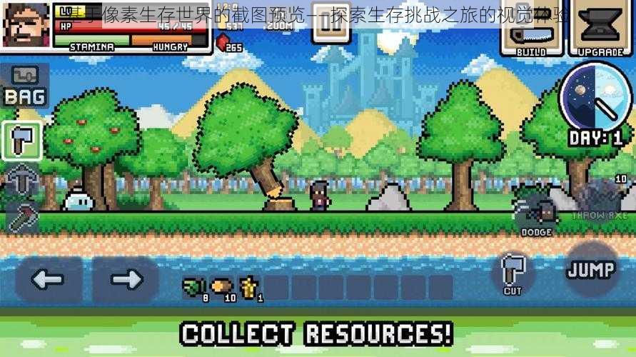 基于像素生存世界的截图预览——探索生存挑战之旅的视觉体验
